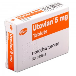 Utovlan 5mg norethisterone 30 tablets